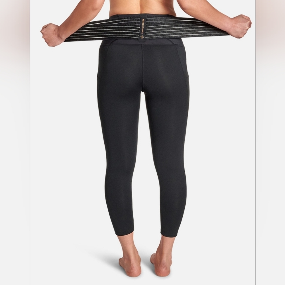 adjustable lower back support strap tommie copper womens leggings size 2XL
